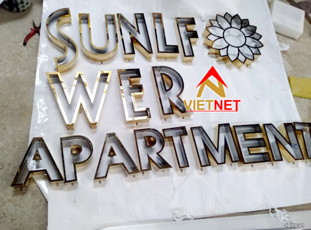 Gia công các loại chữ inox với giá rẻ trên toàn quốc - 1