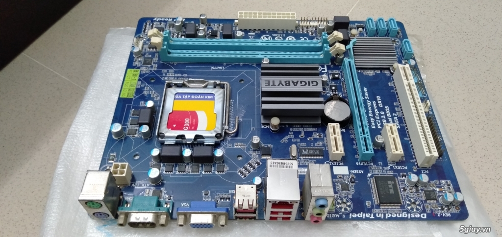 Main 775 chạy DDR3: P45, P41, P35 tản nhiệt ống đồng