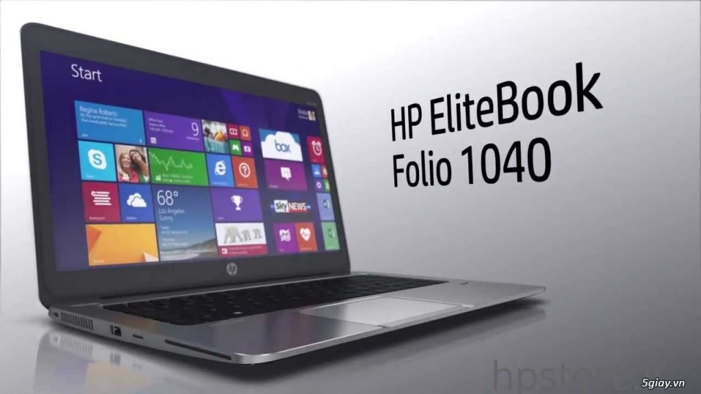 Laptop HP Folio 1040 Core i5 4300u Ram8GSSD256G 14inHD+