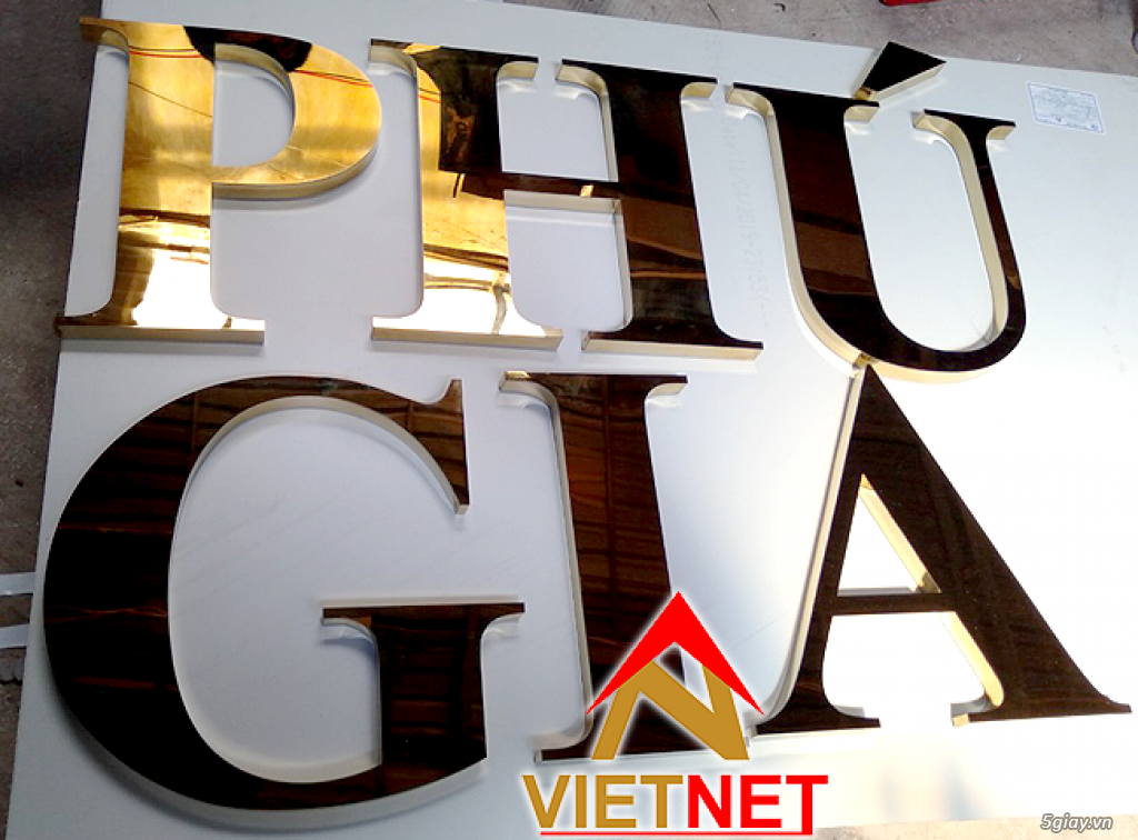 Gia công các loại chữ inox với giá rẻ trên toàn quốc - 6