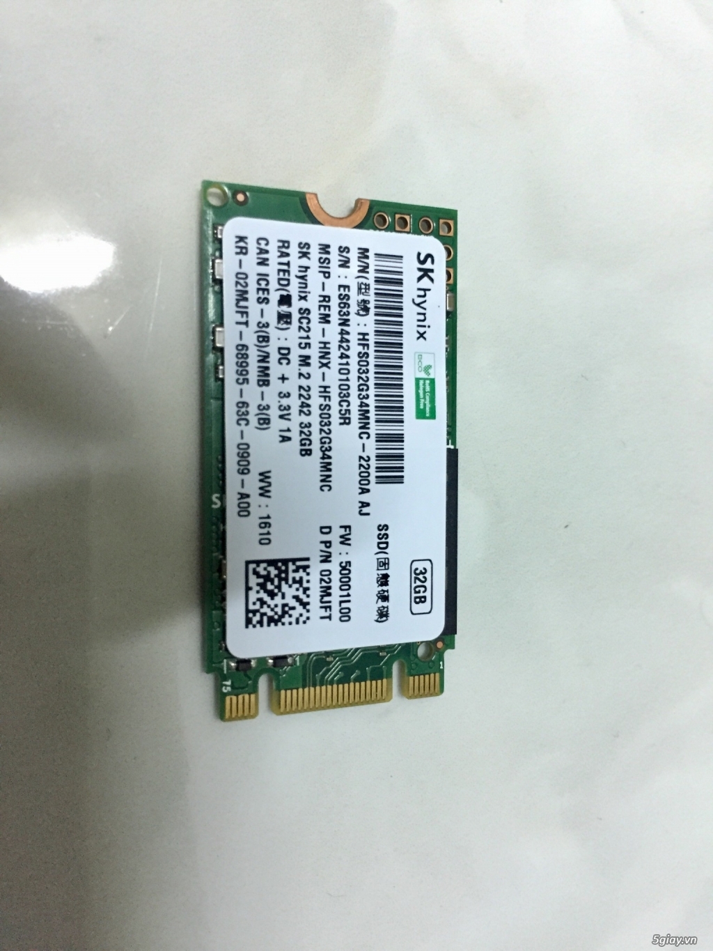 Ssd M2 2242 tháo máy