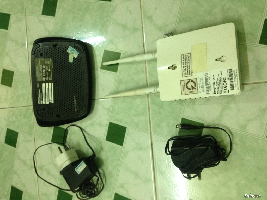 Thanh lý modem wifi Linksys WRT120N, Draytek Vigorfly 205F - 1
