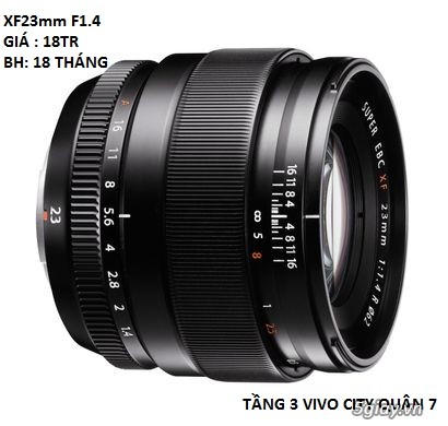 Bán tất cả các loại Lens Fujifilm - Hàng chính hãng - 8