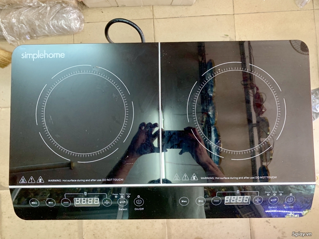 Bếp điện từ đôi SimpleHome mới 99% giá 1tr2