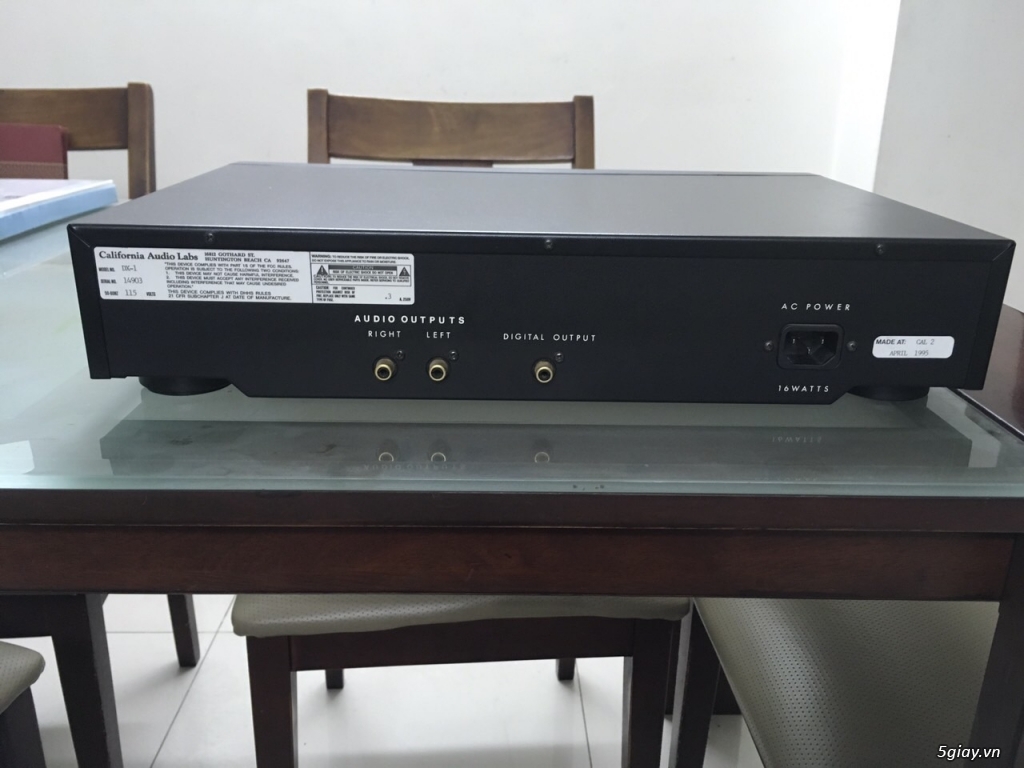 Đầu dĩa California Audio Labs DX1 | 5giay