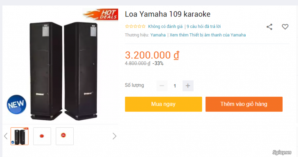 Bán dàn loa karaoke YAMAHA - 4