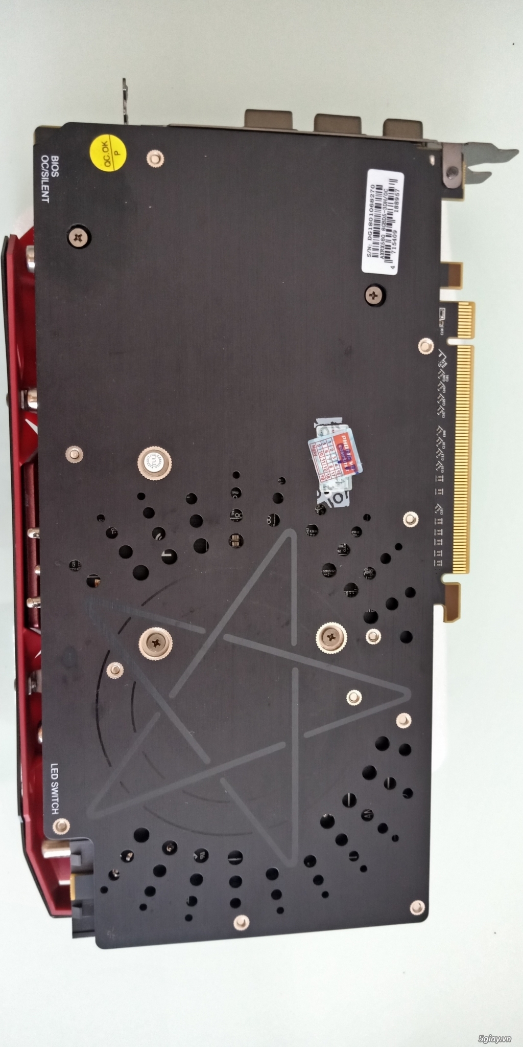 bán vga power color 580 8gb - 2