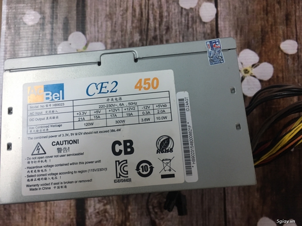 Thùng Máy Core i5-7400 - RAM 8G-SSD120 - 6