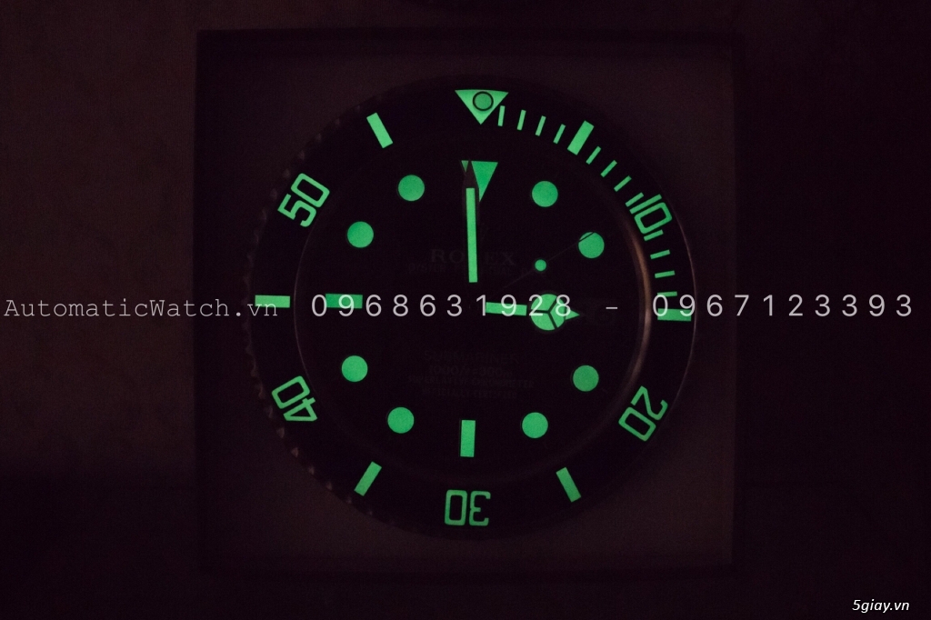 Đồng hồ treo tường Rolex Submariner [ AutomaticWatch.vn ] - 1