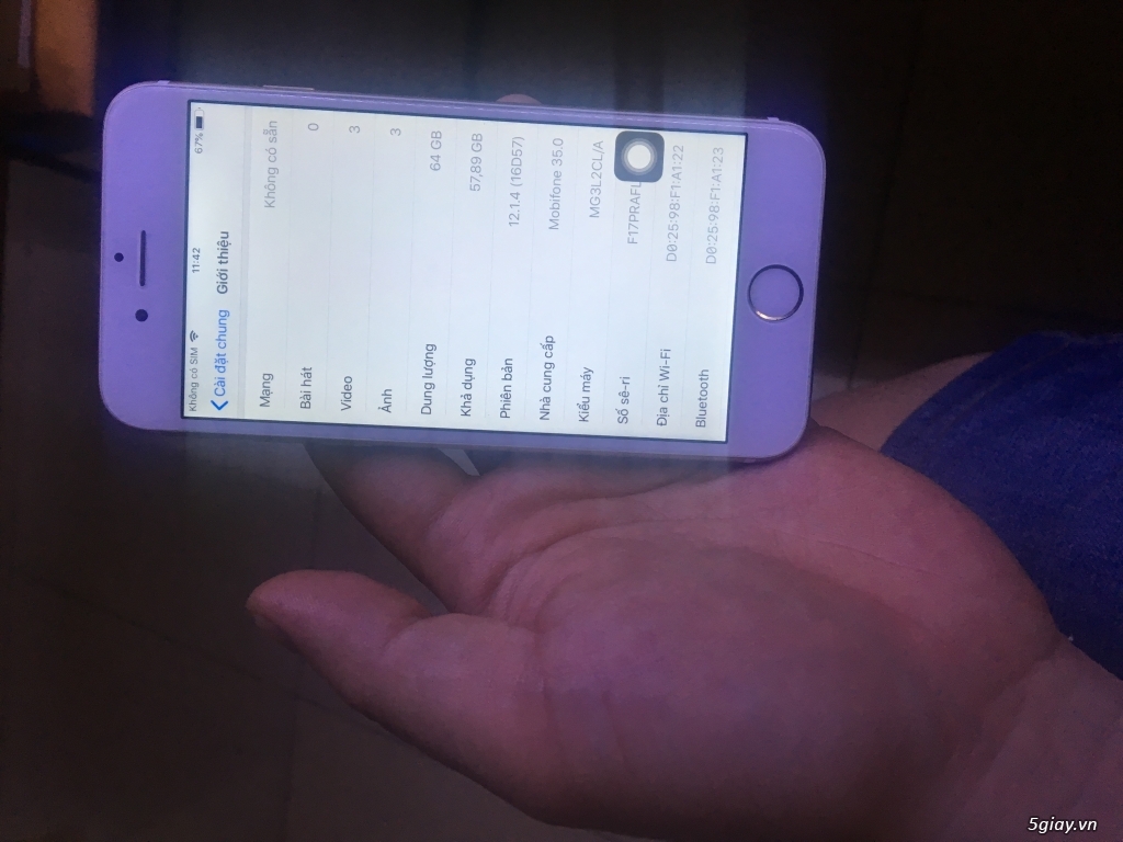 Ip6 64g qte màu gold!!! - 4