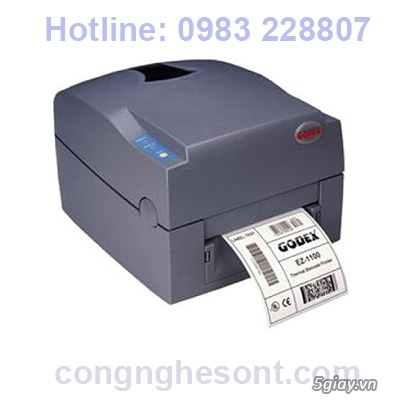 MÁY IN MÃ VẠCH GODEX G500