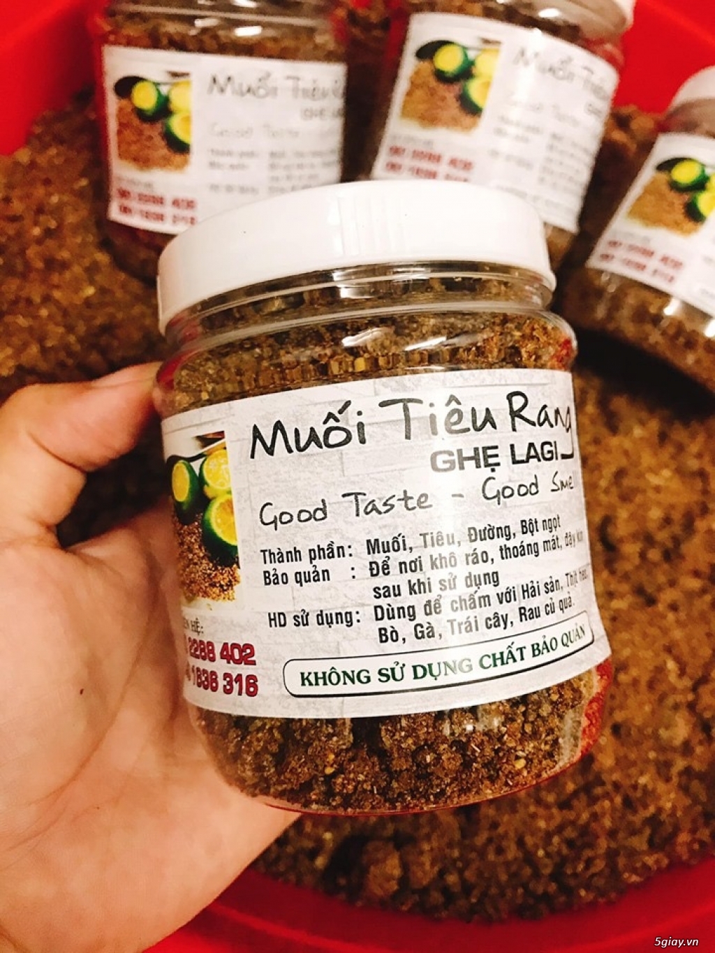 Chân gà lắc xoài non - Chân gà hầm xả - Muối tiêu rang - 6
