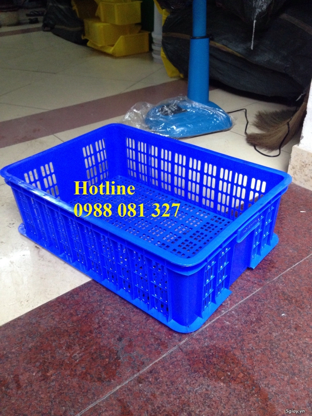 Thùng nhựa rỗng/ đặc kích thước 610x420x390mm 0988 081 327