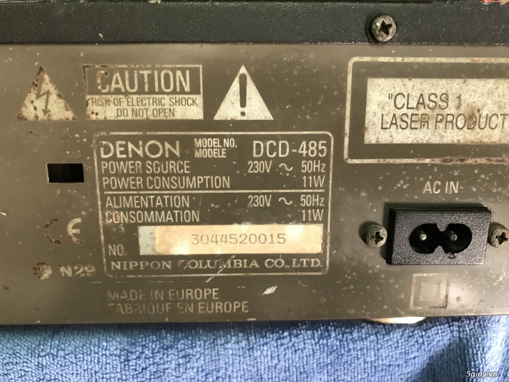 2 CD Denon 485 và 1300 - 3