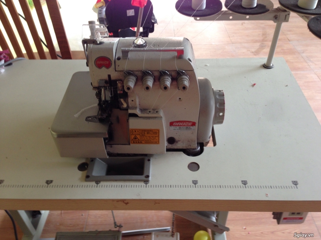 Máy Vắt sổ 3 chỉ, 4 chỉ Bruce - 1