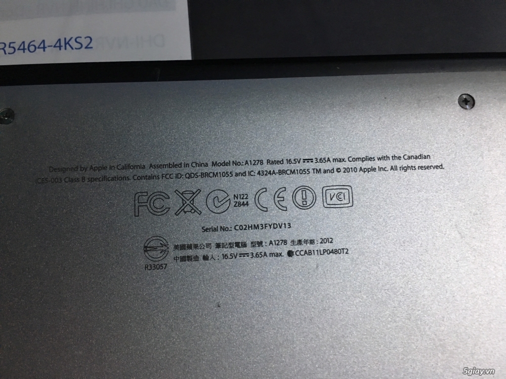 macbook pro 2011, core i7, ram 6gb, ssd 256gb, 13'3 ich 9tr7 - 2