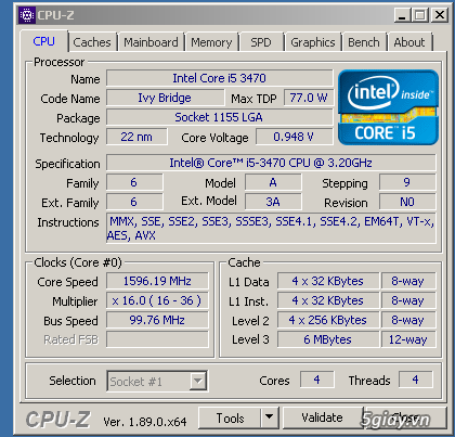 Thùng CPU I5 chiến game giá rẻ+ LCD - 1