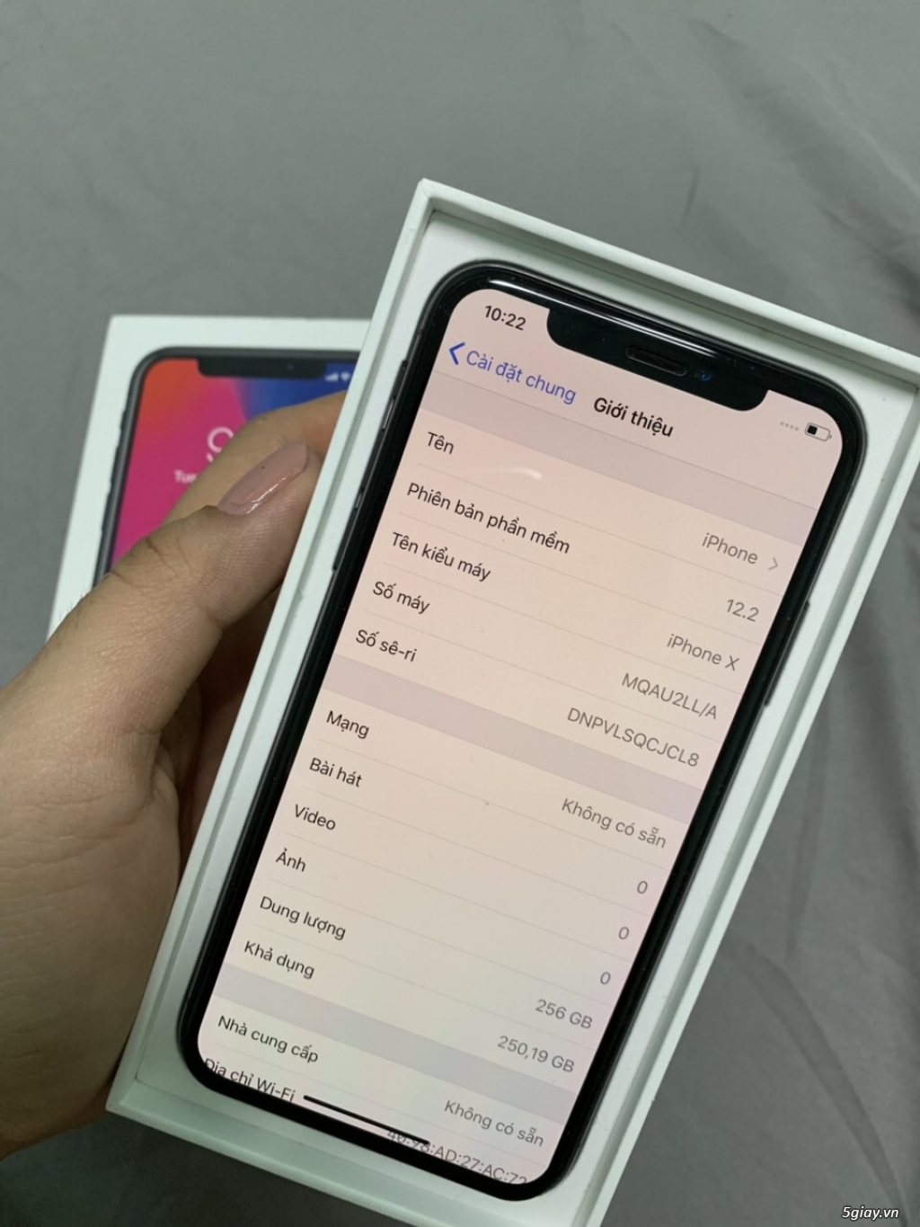 Bán ipX đen 256GB like new - 2