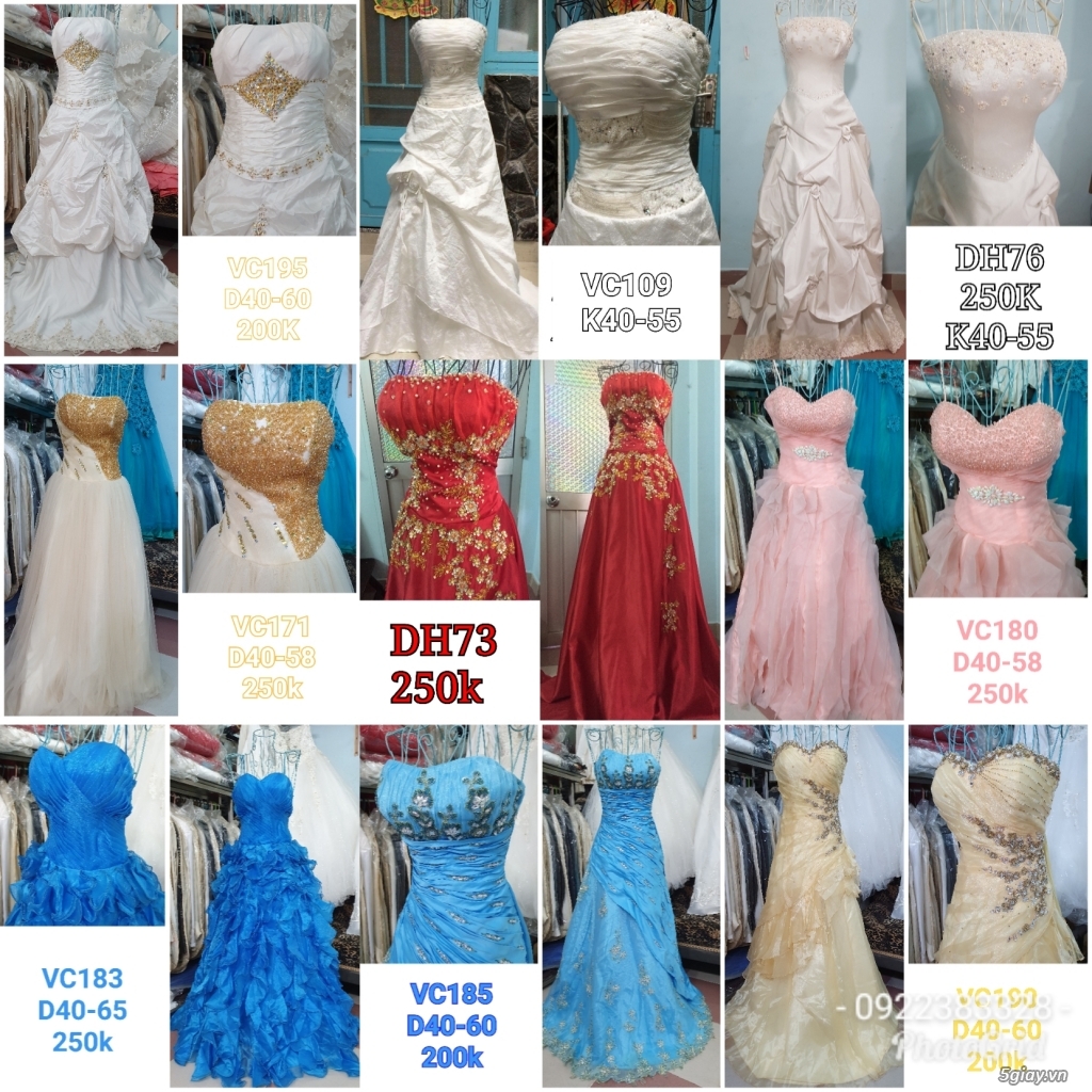 Dạ hội, Váy Cưới, Đầm Công Chúa giá chỉ từ 100k - 0922383328 - 20
