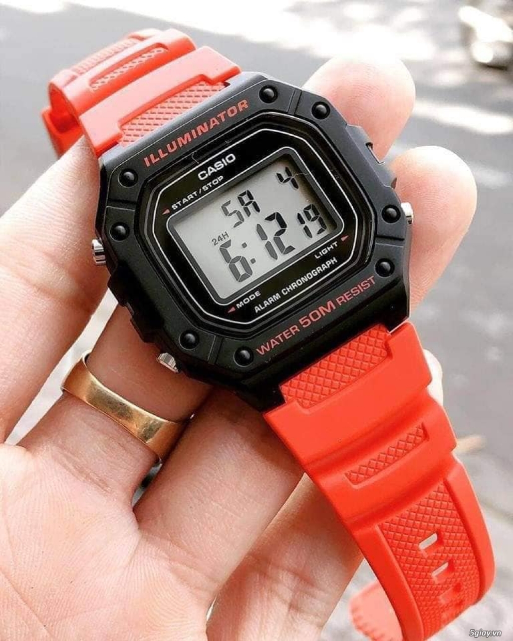 5 anh em siêu nhân - Casio W tiểu GShock