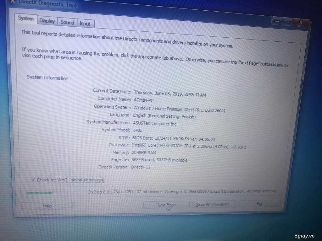 Cần bán 1 lapttop i3 giá rẻ - 4