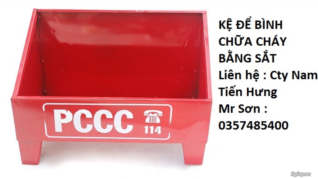 KỆ ĐỂ BÌNH CHỮA CHÁY BẰNG SẮT - 2