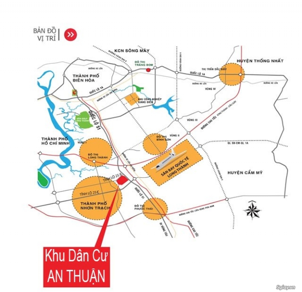 2 Lô đất KDC An Thuận, xã Long An, Long Thành, Đồng Nai. Giá 1,8 tỷ
