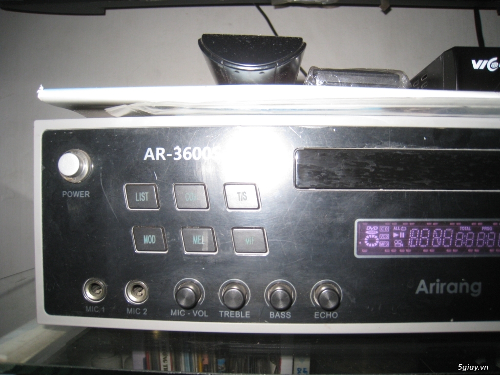 Dư dùng cần bán Đầu Karaoke Arirang DVD AR-3600S (Đen) - 2