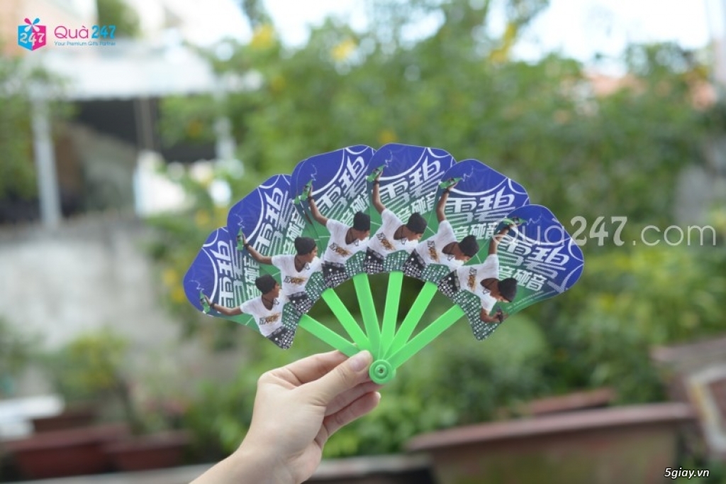 Quạt xòe in ấn quảng cáo - 3
