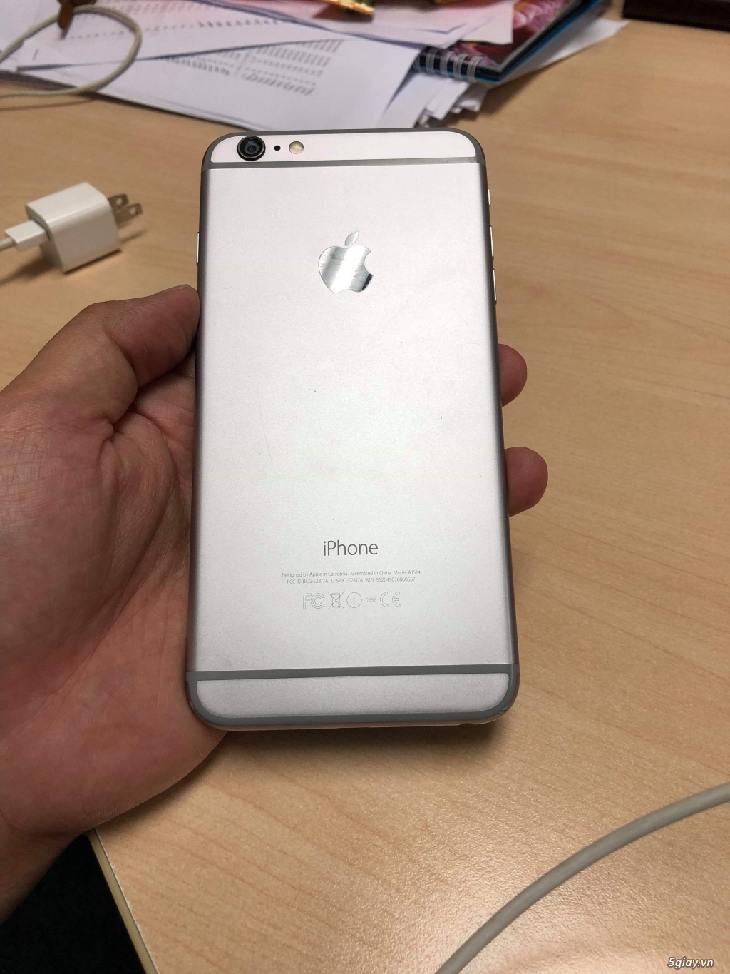 Cần bán 6plus đen 16GB quốc tế - 3