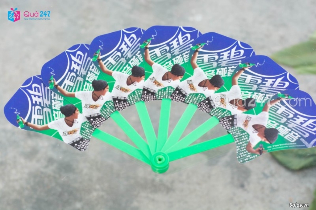 Quạt xòe in ấn quảng cáo - 2