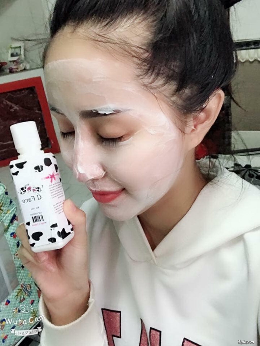 Combo ủ face sữa bò vitamin và kem face dịch yến chuyên sâu cho da mặt - 4