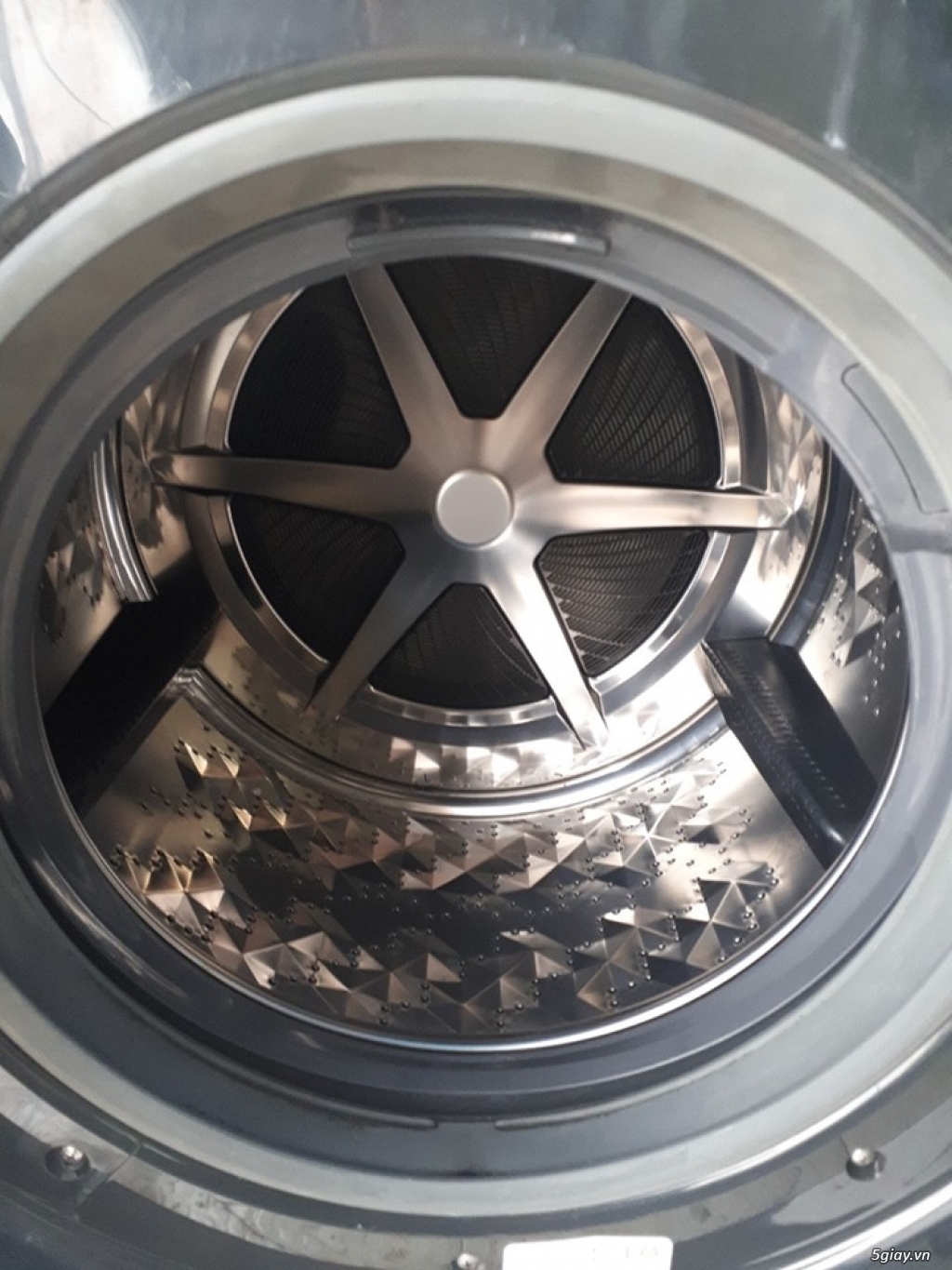 Máy giặt PANASONIC NA-VX3300L giặt 9kg sấy Block 6kg đời 2013 Màu trắn - 3