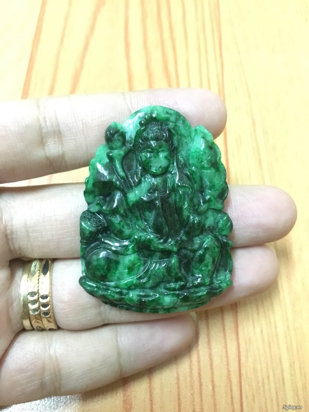 Mặt dây, Nhẫn Cẩm thạch chạm rồng, Tỳ hưu phong thuỷ