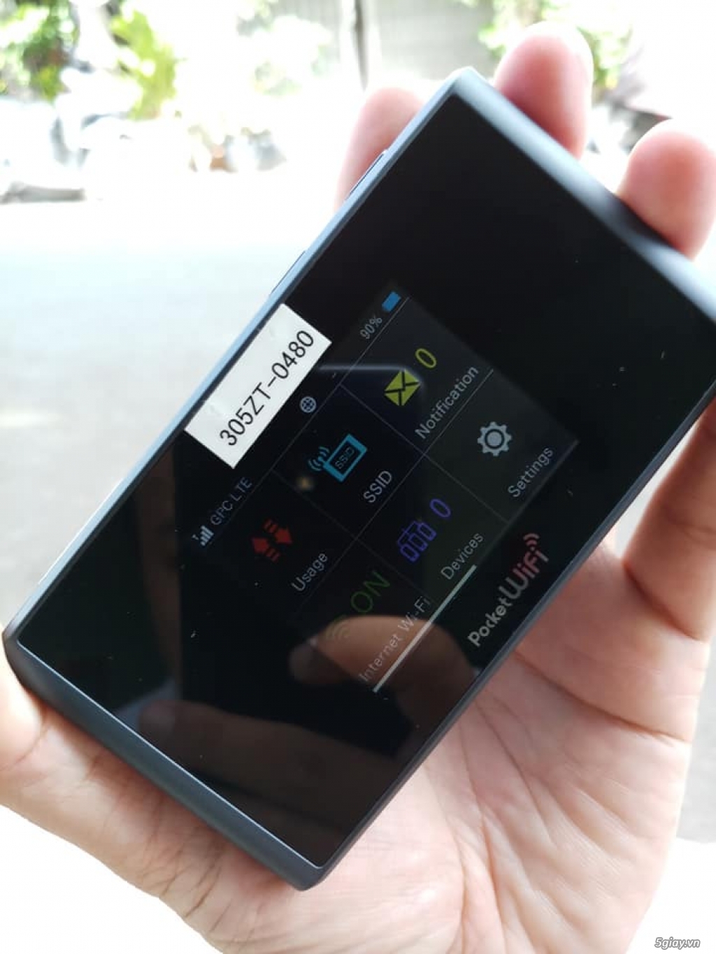 Bán bộ phát Wifi 4G Pocket 305ZT tốc độ 187Mbps. Hàng Ymobile Nhật - 2