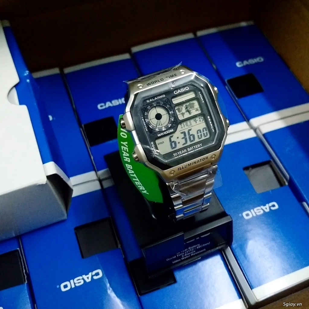 CASIO 1200 - ĐỒNG HỒ CỦA GIỚI TRẺ