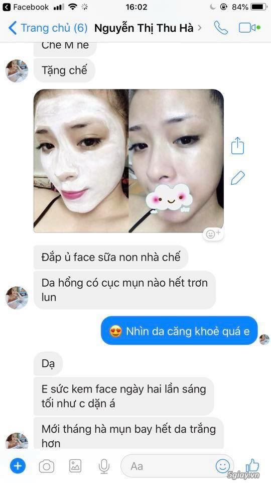 Combo ủ face sữa bò vitamin và kem face dịch yến chuyên sâu cho da mặt