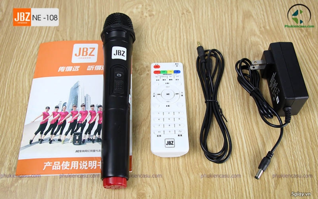 Loa kéo JBZ NE108 loa kéo di động loa karaoke mini mua loa hát karaoke - 5