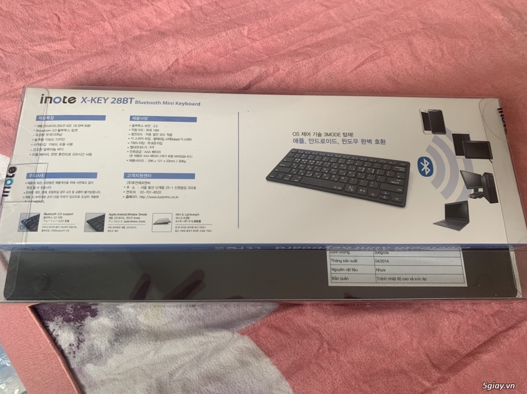 Bàn phím Bluetooth INOTE. ET 22h59 14/6/19 - 2
