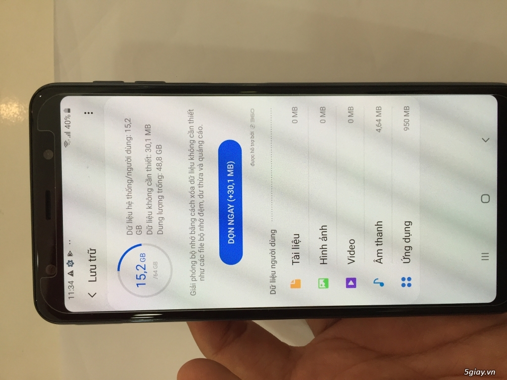 Cần bán SAMSUNG GALAXY A7 ( 2018 ) - 8