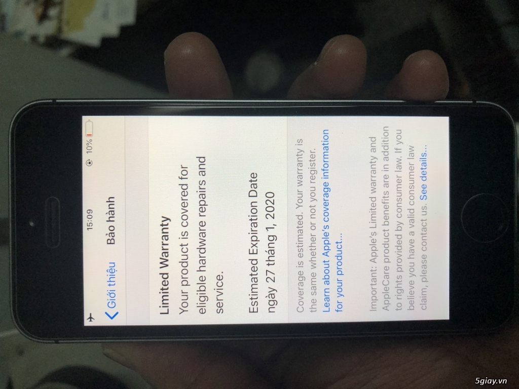 Bán iphone SE màu đen - 3