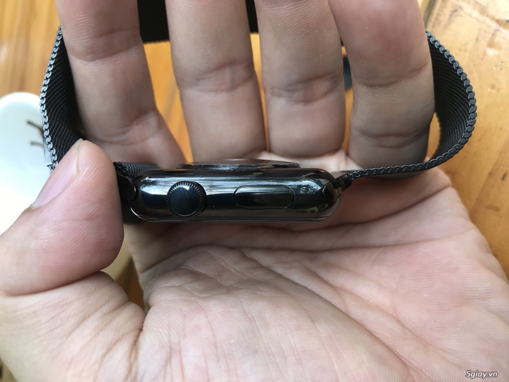 Bán apple wacth S1 thép đen 42mm - 1