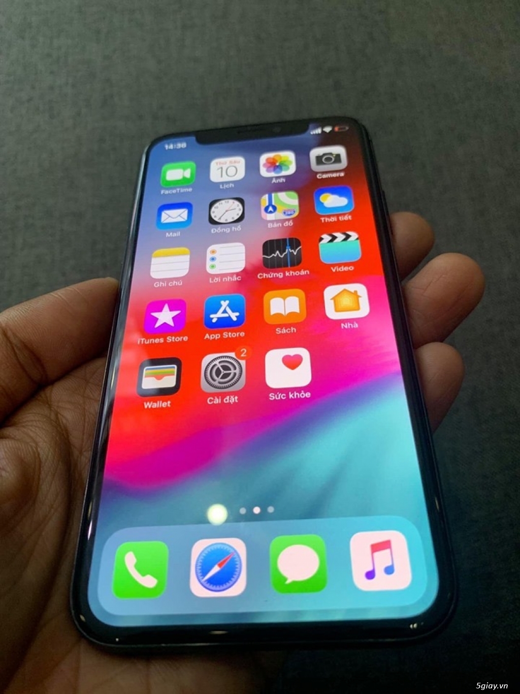 Iphone X 64G Đen - 2