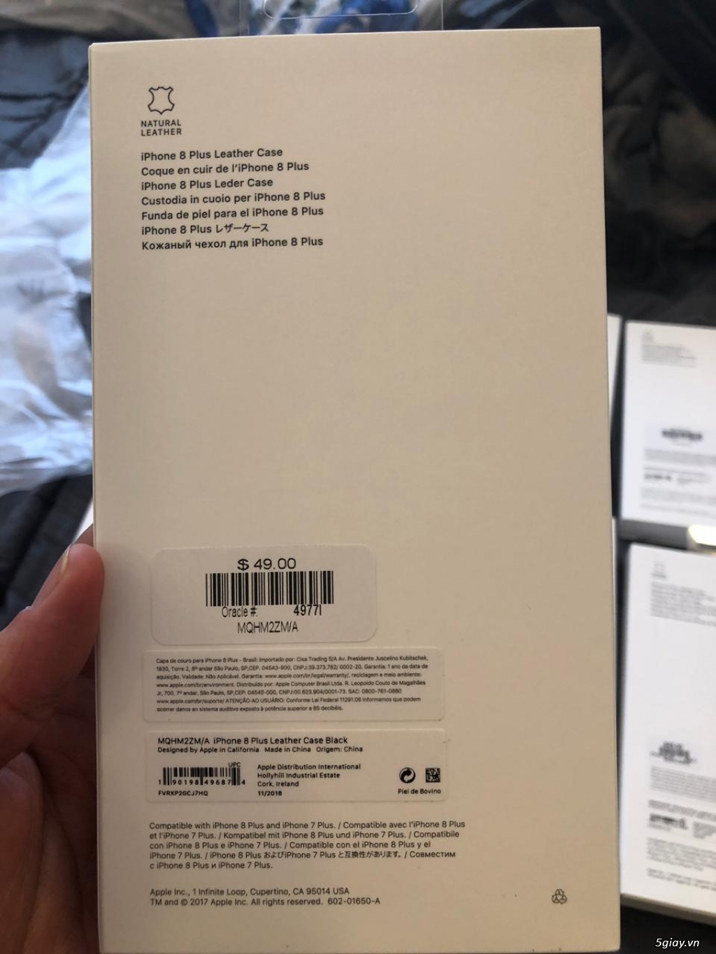 Cần bán ốp lưng da và silicon iphone 8plus - 3