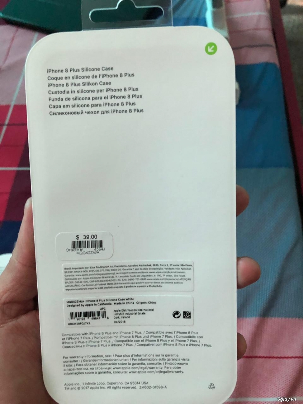 Cần bán ốp lưng da và silicon iphone 8plus - 11