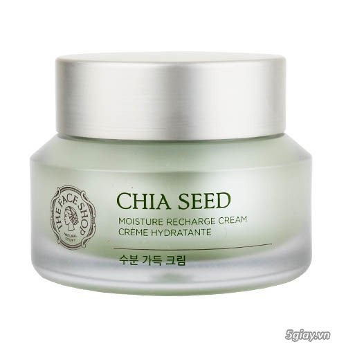 Kem Dưỡng Cung Cấp Ẩm THEFACESHOP CHIA SEED MOISTURE RECHARGE CREAM - 1