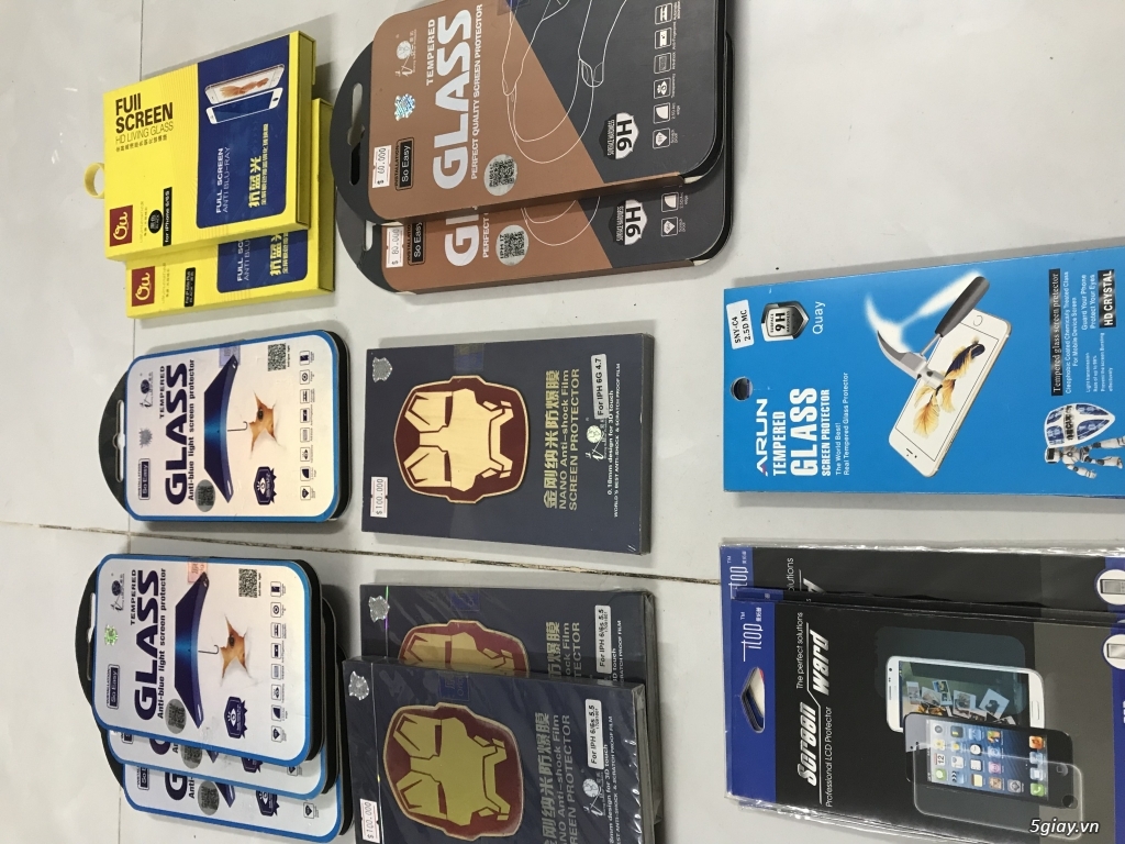 Ốp 3D và cường lực iphone thanh lý hết!!!