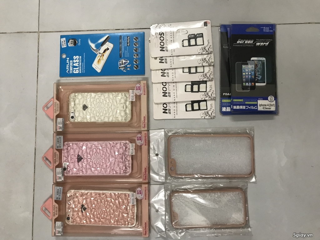 Ốp 3D và cường lực iphone thanh lý hết!!! - 1