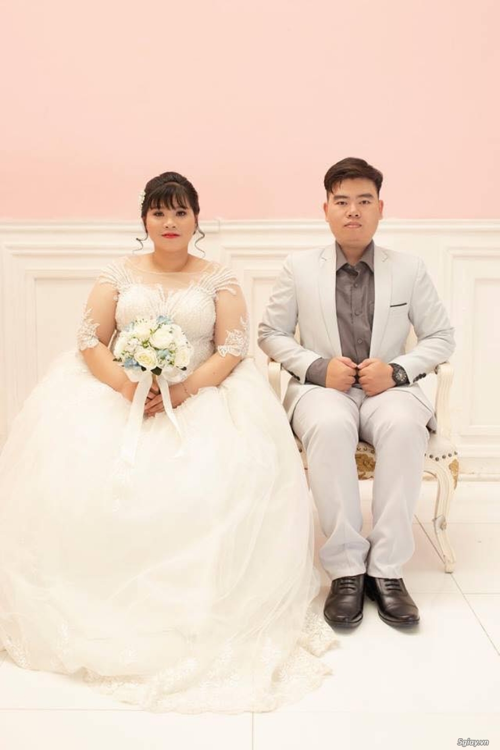 Áo cưới áo vest bigsize Tròn Xinh
