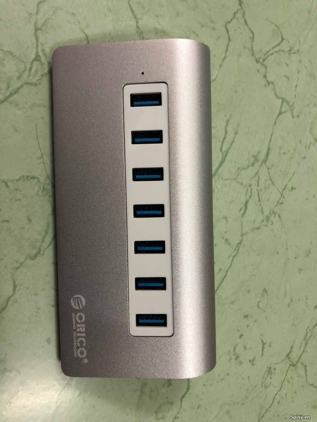 Bộ chia USB-ORICO Aluminum 7 Port USB3.0 Hub - silver . End 22h59p ngày 19/06/2019 - 3